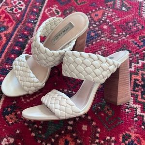 Steve Madden Braided Block Heel
